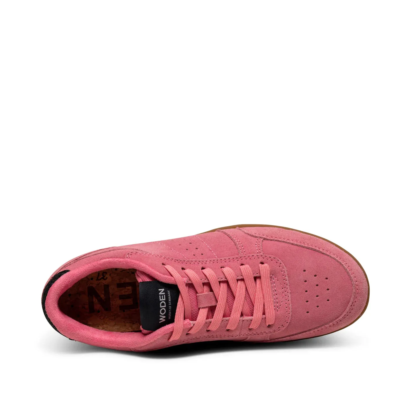 Woden Bjork Suede Sneaker - Aurora Pink