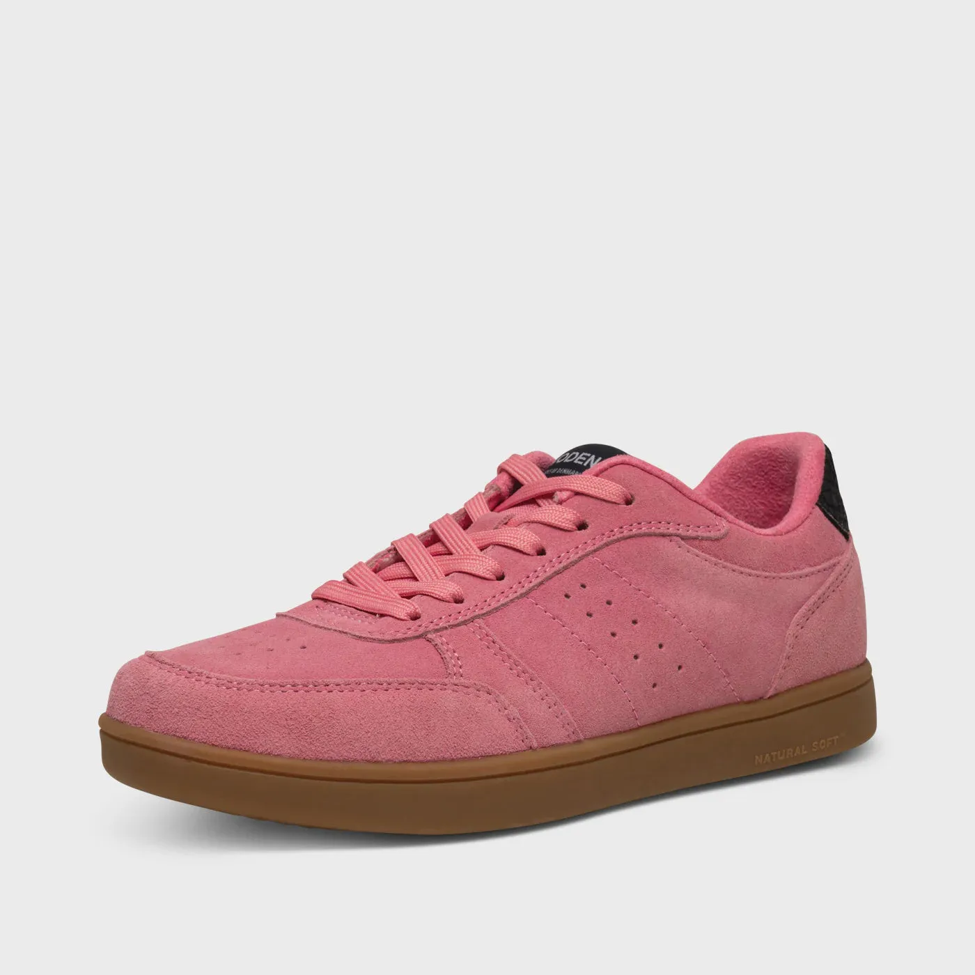 Woden Bjork Suede Sneaker - Aurora Pink