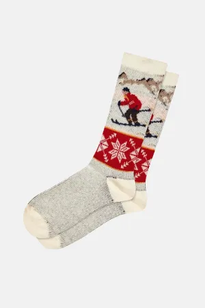 Wool Ski JQ Crew Socks