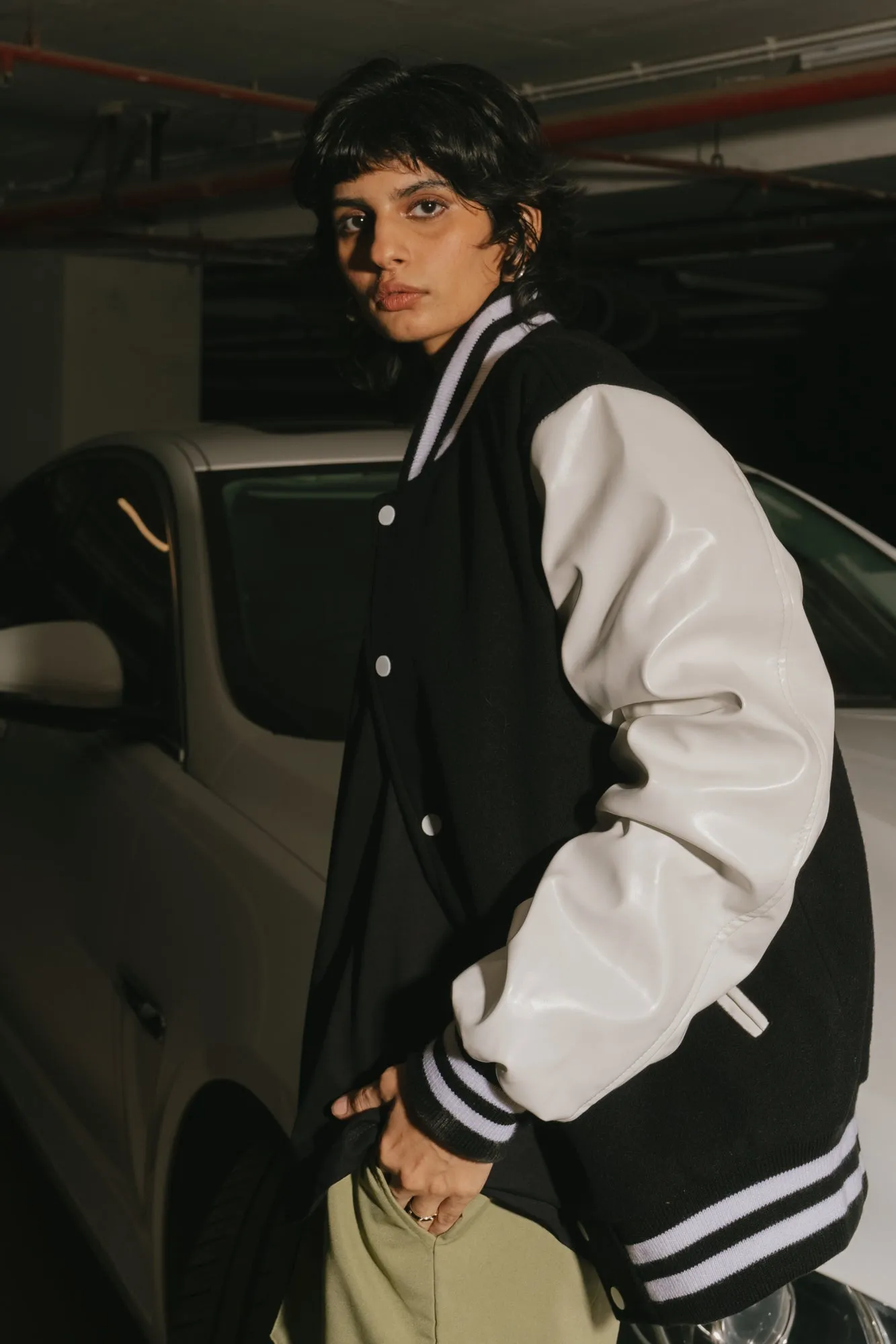 Yin-Yang Varsity Jacket